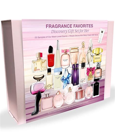 macy's perfume sampler for women.